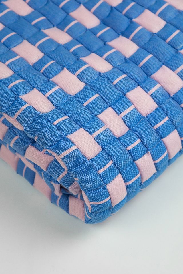 Archive New York Checkered Quilted Sujani Blankets #2