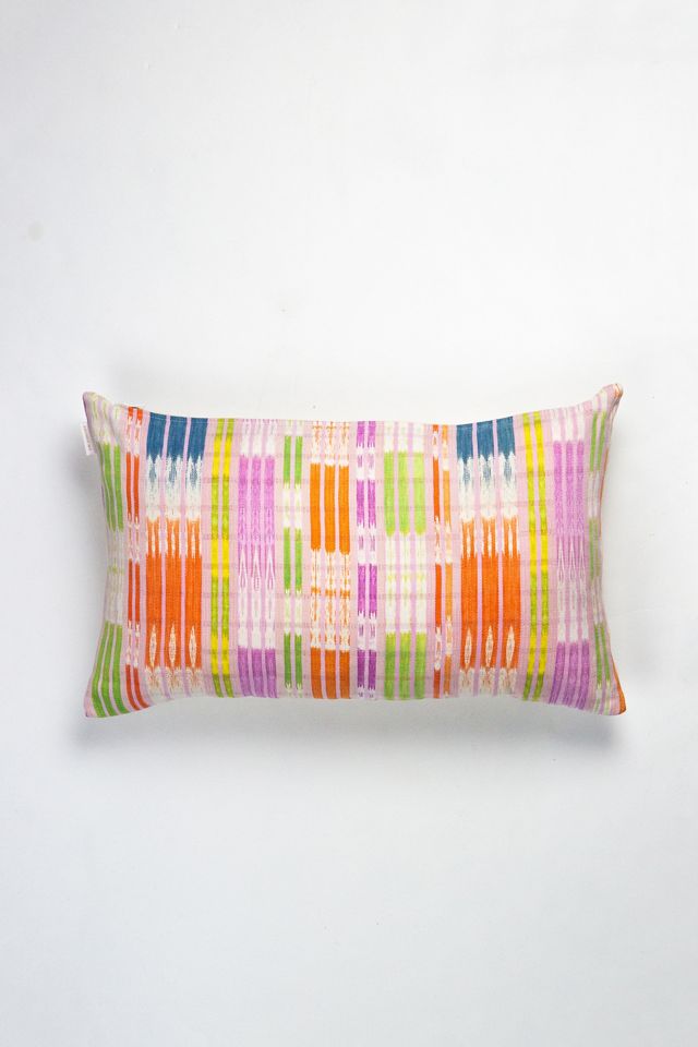 Archive New York Vintage Esmeralda Ikat Pillow #2