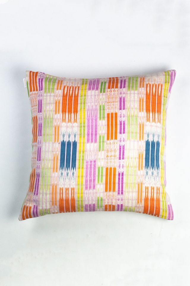 Archive New York Vintage Esmeralda Ikat Pillow #3