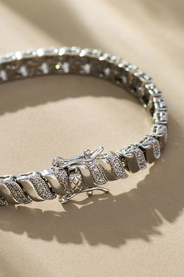 Pavé Tennis Bracelet #1