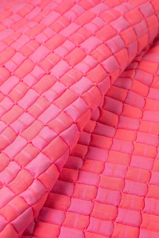 Archive New York Neon Quilted Sujani Throw Blanket #1
