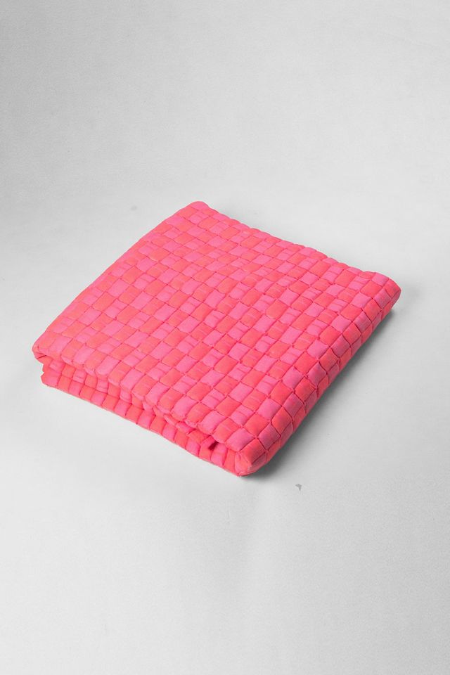 Archive New York Neon Quilted Sujani Throw Blanket #2