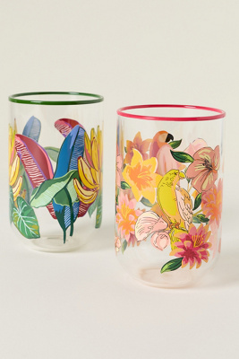 Farm Rio x Anthropologie Juice Glass - Thumbnail 5