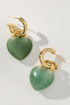 Holst + Lee Heart Locket Earrings