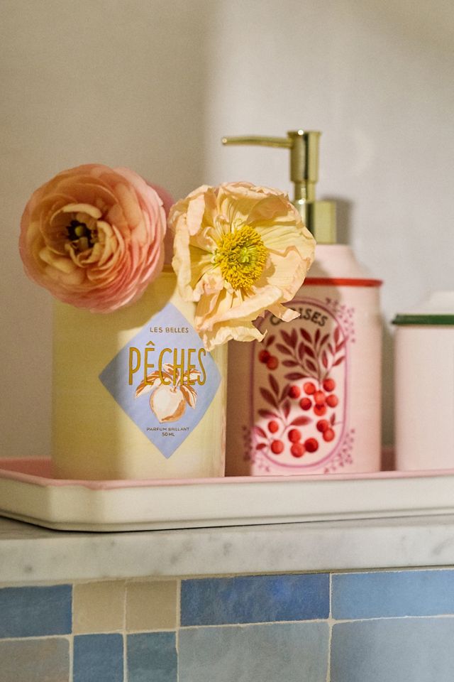 Cerise Ceramic Bath Tumbler #1