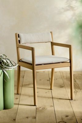 Grove Teak Dining Armchairs, Set of 2
