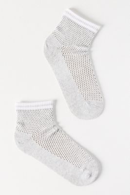 Bombas Open-Stitch Quarter Crew Socks