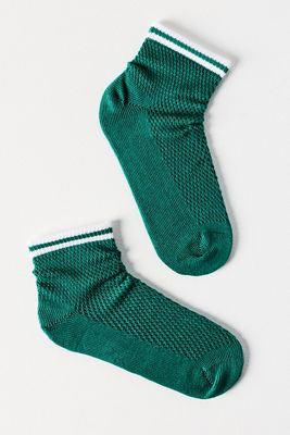 Bombas Open-Stitch Quarter Crew Socks