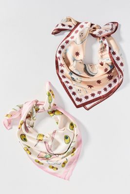 Nikki Ackerman x Anthropologie Hair Scarves, Set of 2