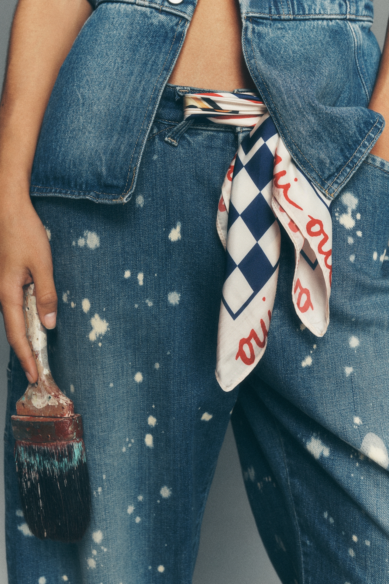 Nikki Ackerman x Anthropologie Hair Scarves, Set of 2