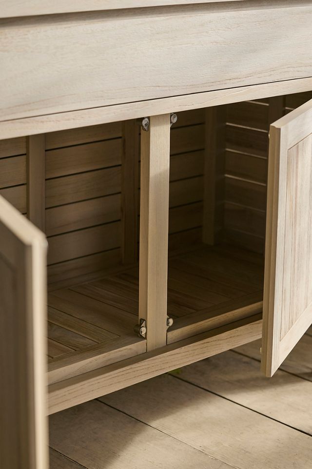 Conservatory Teak Storage Cabinet #3