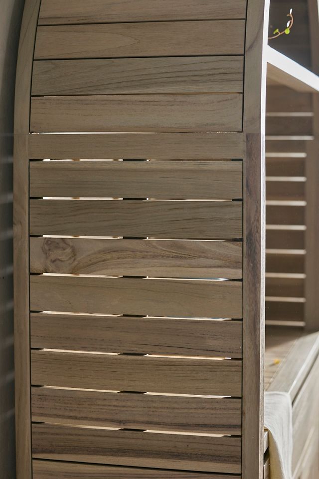 Conservatory Teak Storage Cabinet #7