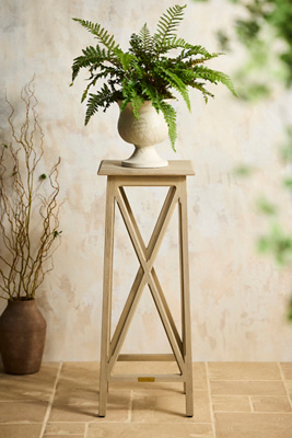 Farmhouse Teak Plant Stand | Terrain