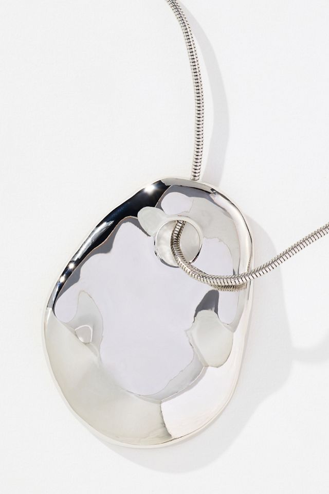 Delicate Sleek Pendant Necklace #1