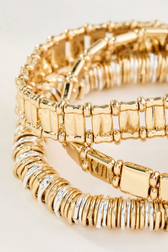 Assorted Stretch Bracelets, Set of 3 #1