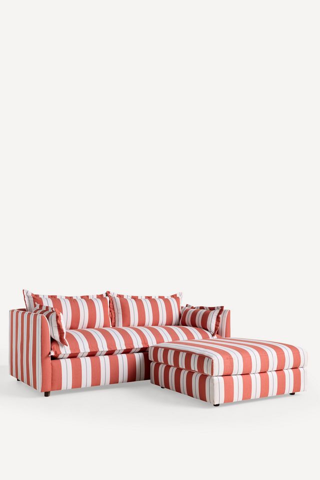 Denver Sunbrella® Stripe Outdoor Sofa #3