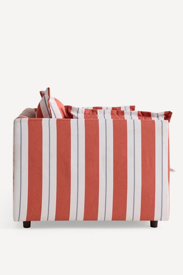 Denver Sunbrella® Stripe Outdoor Sofa #4
