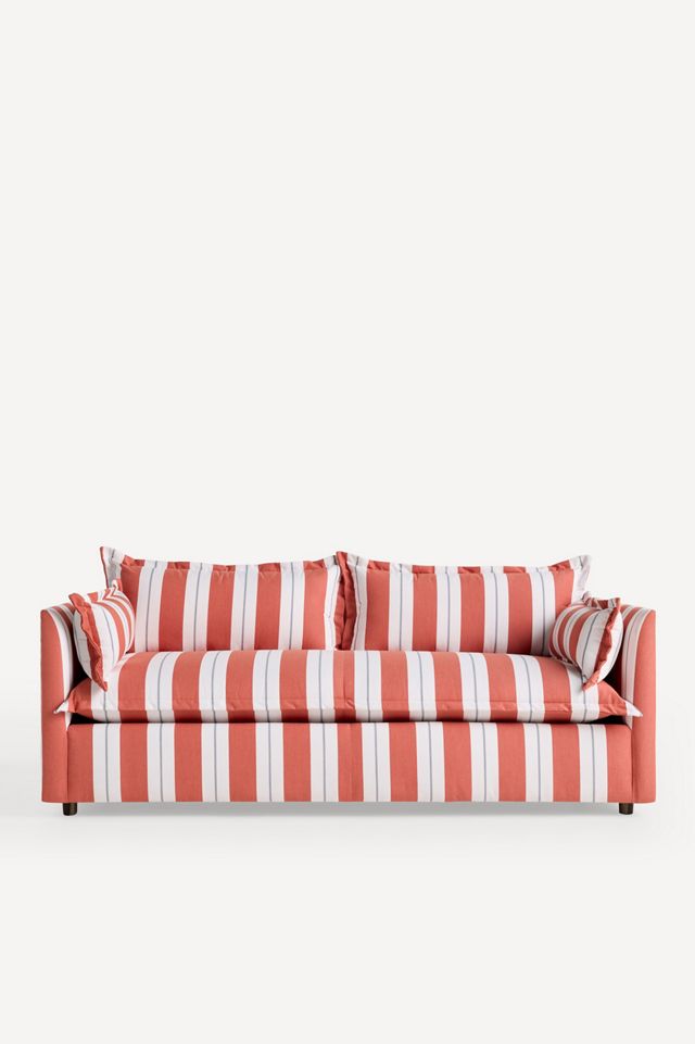 Denver Sunbrella® Stripe Outdoor Sofa #1