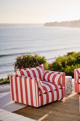 Denver Sunbrella® Stripe Outdoor Chair