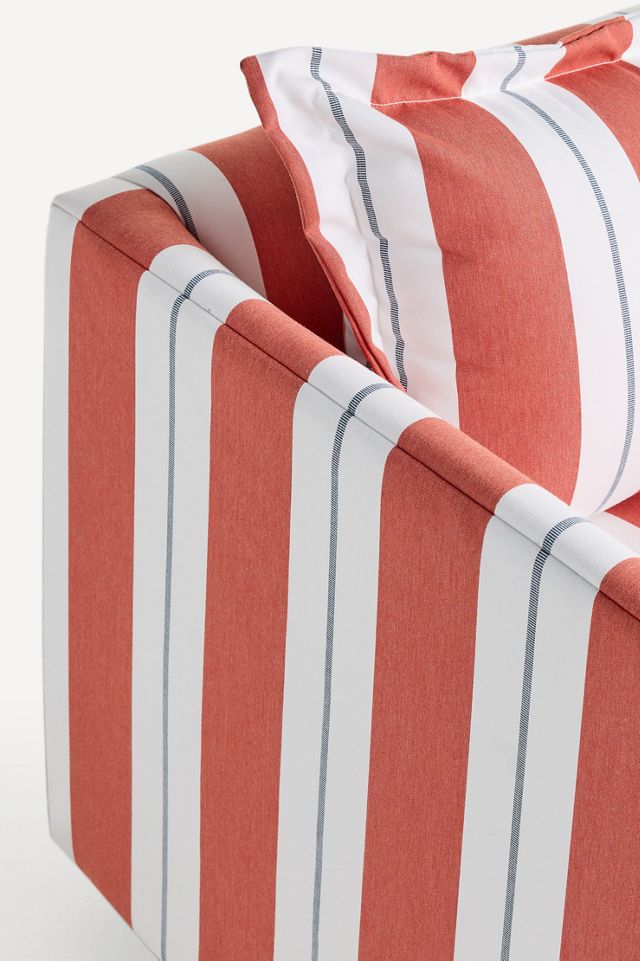 Denver Sunbrella® Stripe Outdoor Chair #6