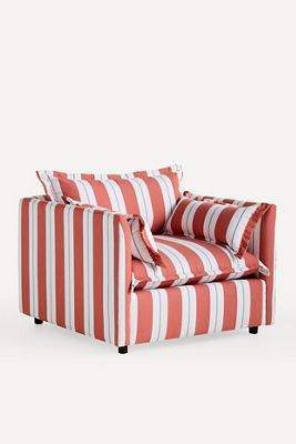 Denver Sunbrella® Stripe Outdoor Chair