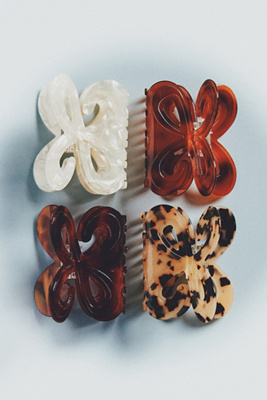 Logo Hair Claw Clip