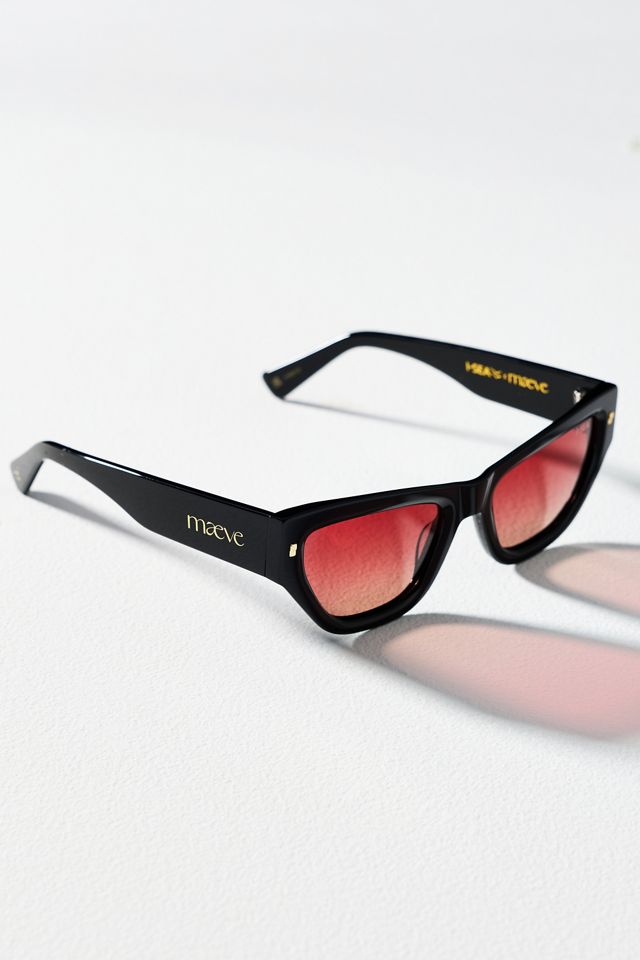 I-SEA x Maeve Modern Cateye Sunglasses | Anthropologie display picture 1