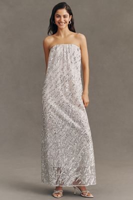 chinese dress ladies Bonnie Sequin Maxi Dress