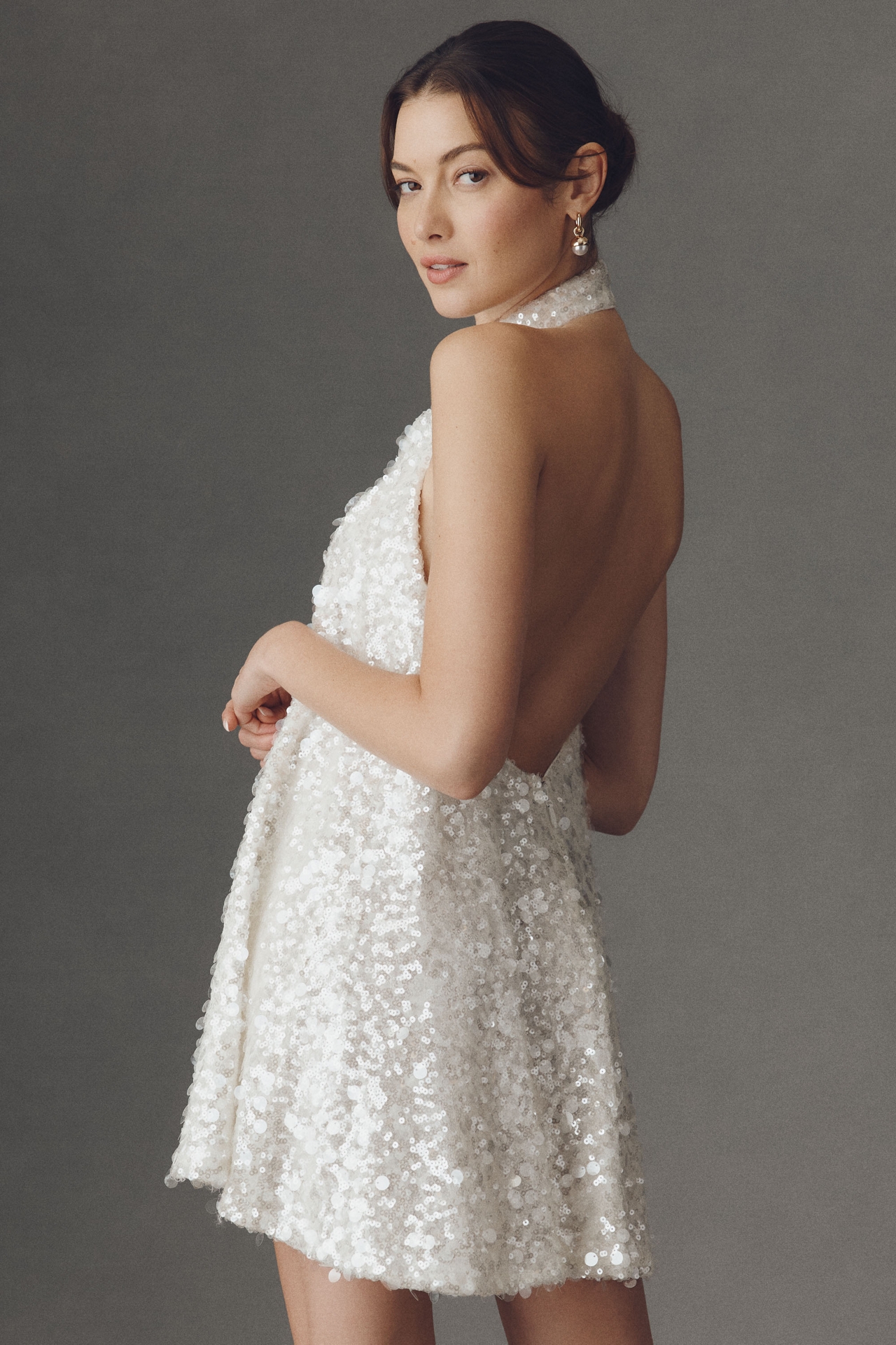 Helsi Megan Halter Mini Dress