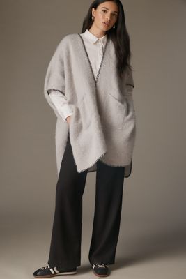 Do Everything in Love Short-Sleeve Open-Front Jacket