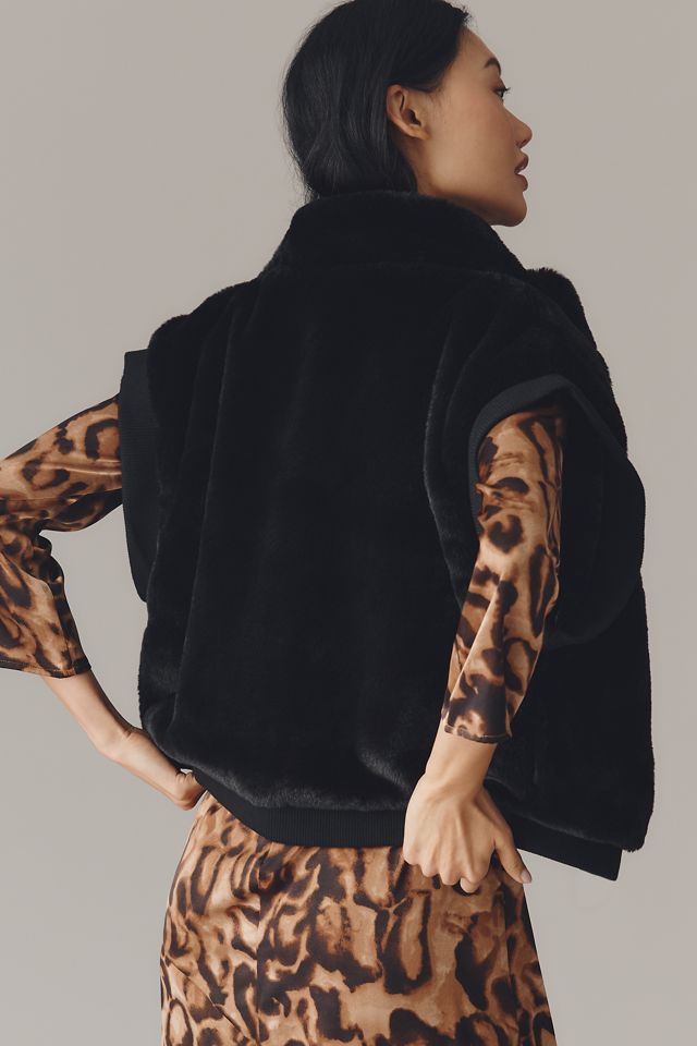 Do Everything in Love Faux Fur Vest #2