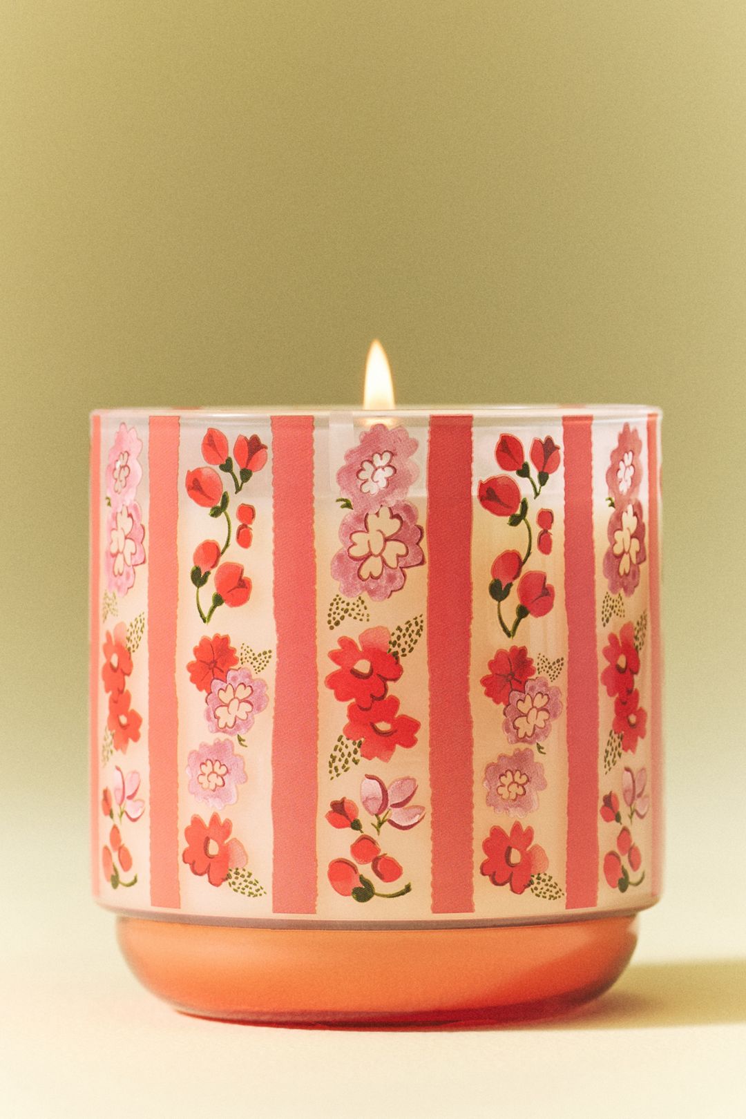 Fruity Vanilla & Dark Plum Boxed Glass Candle - Vanilla & Dark Plum, S