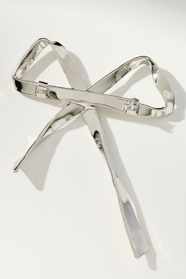 Metal Bow Brooch #1