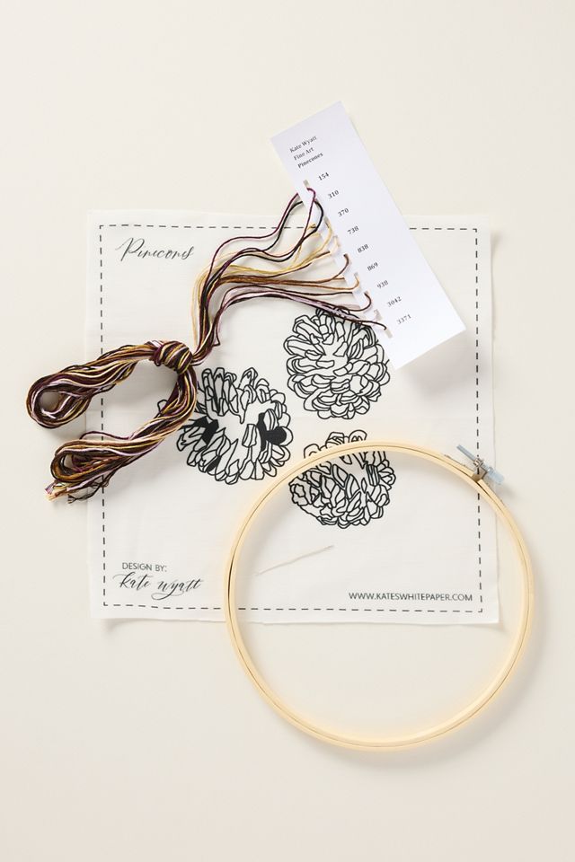 Kate Wyatt DIY Embroidery and Beadwork Kit #1