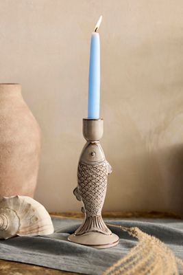 Fish Ceramic Taper Holder