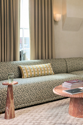SHELLFA フレンチヨーロピアンソファー 183*73*92 Celine Irena Modular Armless Sofa | AnthroHome