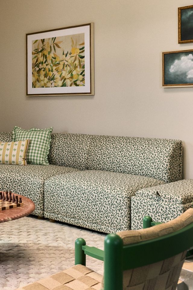 Celine Irena Small Storage Ottoman | AnthroHome