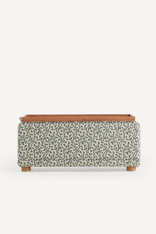 Celine Irena Small Storage Ottoman #1