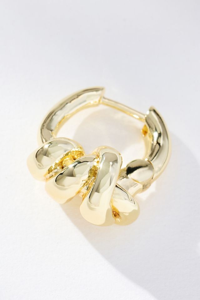 F+H Studios Double-Knot Hoop Earrings #1