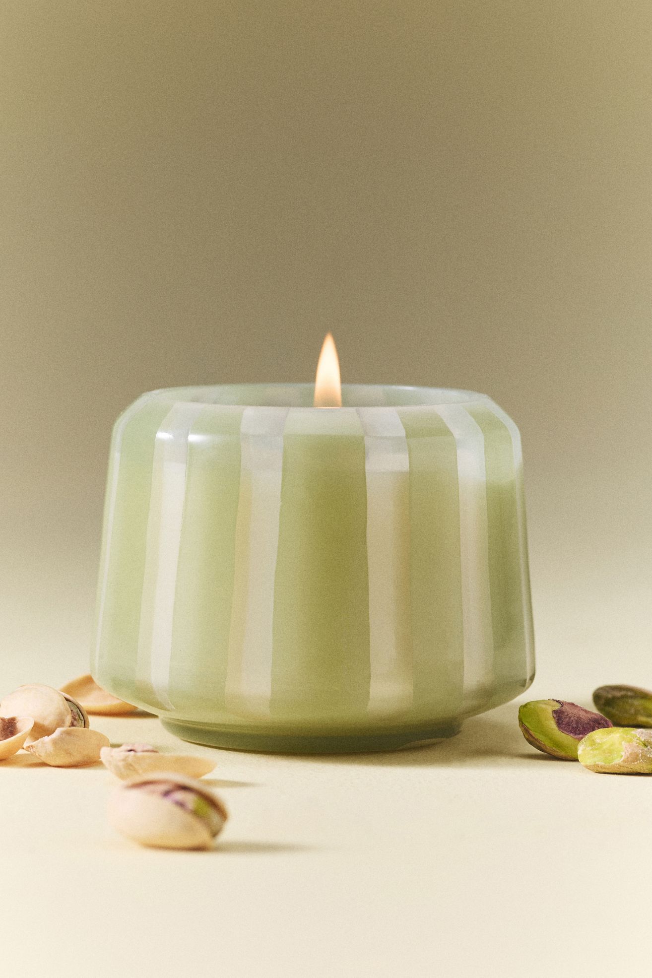 The Gather Candle by Anthropologie: Gourmand Pistachio - Pistachio, M