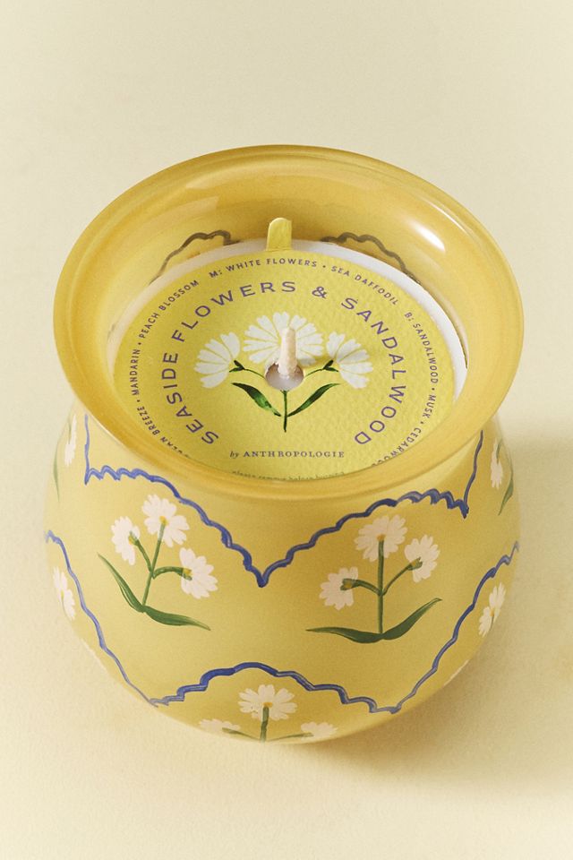 Candela in Vetro Scandi Floral Seaside Flowers & Sandalwood #2