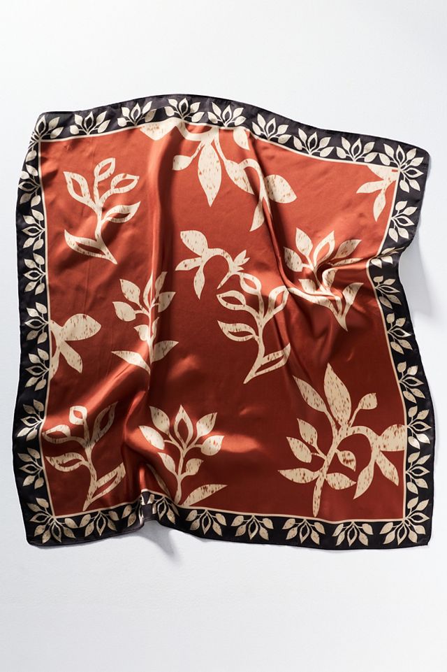 Silky Printed Hair Scarves, Set of 2 #2