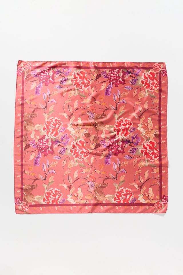 Silken Printed Hair Scarves, Set of 2 #2