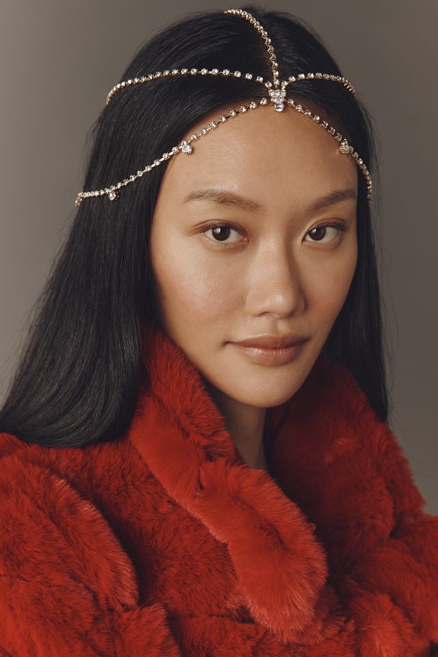 Dangling Crystals Hair Accessory | Anthropologie display picture 1