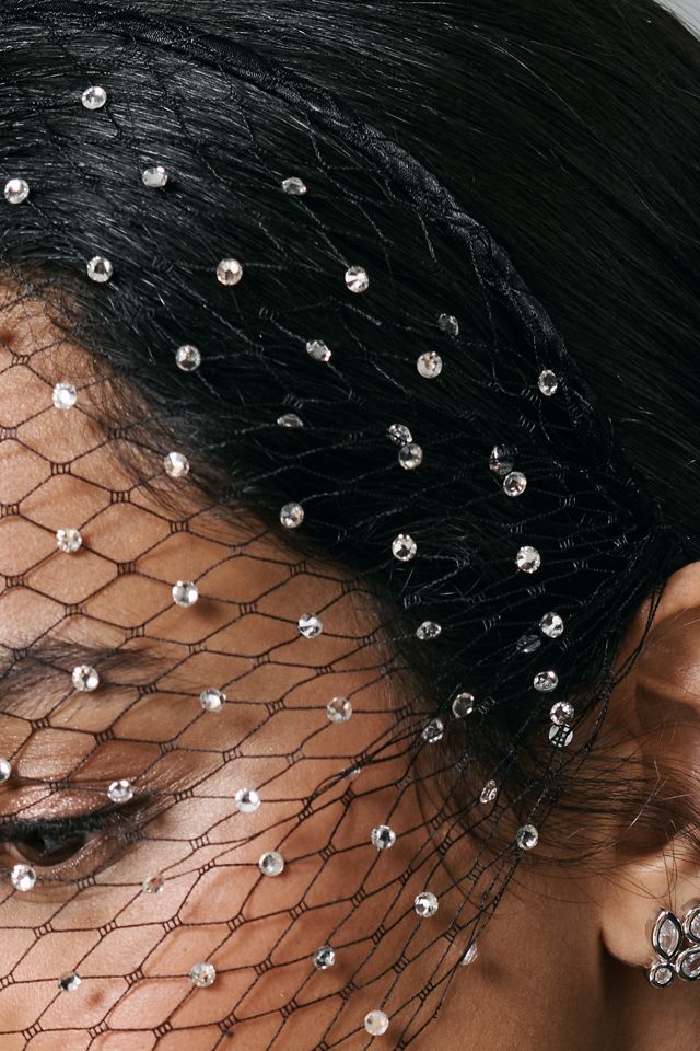 Embellished Cage Veil #1