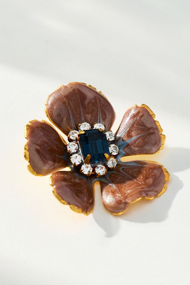 The Pink Reef Floral Post Earrings #1