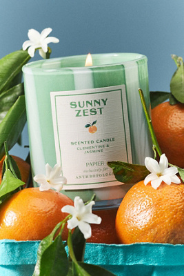 Papier x Anthropologie Fruity Clementine & Jasmine Boxed Glass