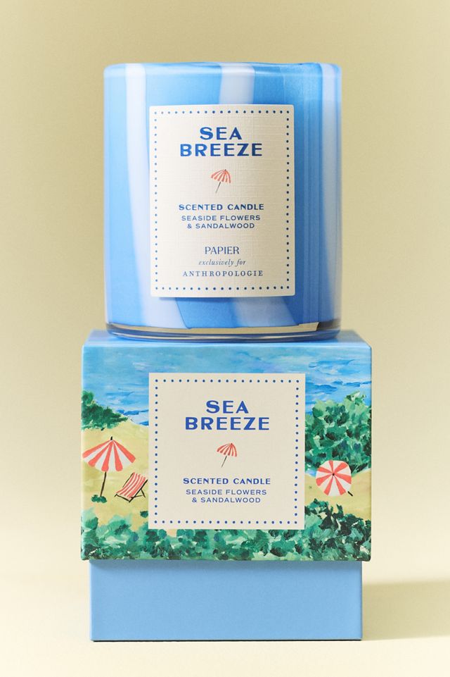 Papier x Anthropologie Floral Seaside Flowers & Sandalwood Boxed