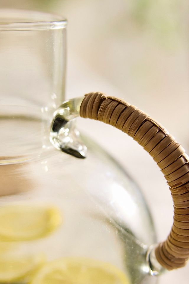 Cane Handle Glass Carafe #2