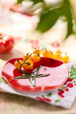 Tomato Ceramic Side Plate